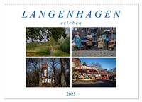 Langenhagen erleben (Wandkalender 2025 DIN A2 quer), CALVENDO Monatskalender