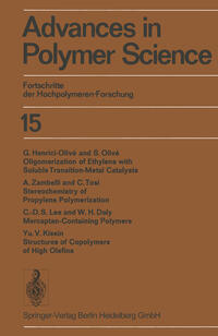 Advances in Polymer Science / Fortschritte der Hochpolymeren-Forschung