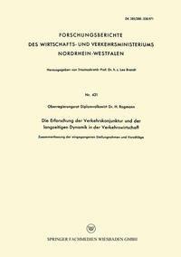 Die Erforschung der Verkehrskonjunktur und der langzeitigen Dynamik in der Verkehrswirtschaft