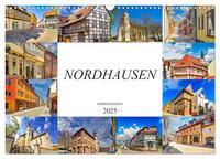 Nordhausen Impressionen (Wandkalender 2025 DIN A3 quer), CALVENDO Monatskalender