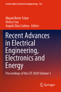 Recent Advances in Electrical Engineering, Electronics and Energy