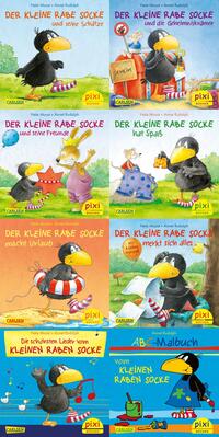 Pixi-Box 193: Der kleine Rabe Socke (8x8 Exemplare)