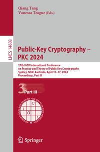 Public-Key Cryptography – PKC 2024