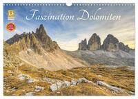 Faszination Dolomiten (Wandkalender 2025 DIN A3 quer), CALVENDO Monatskalender