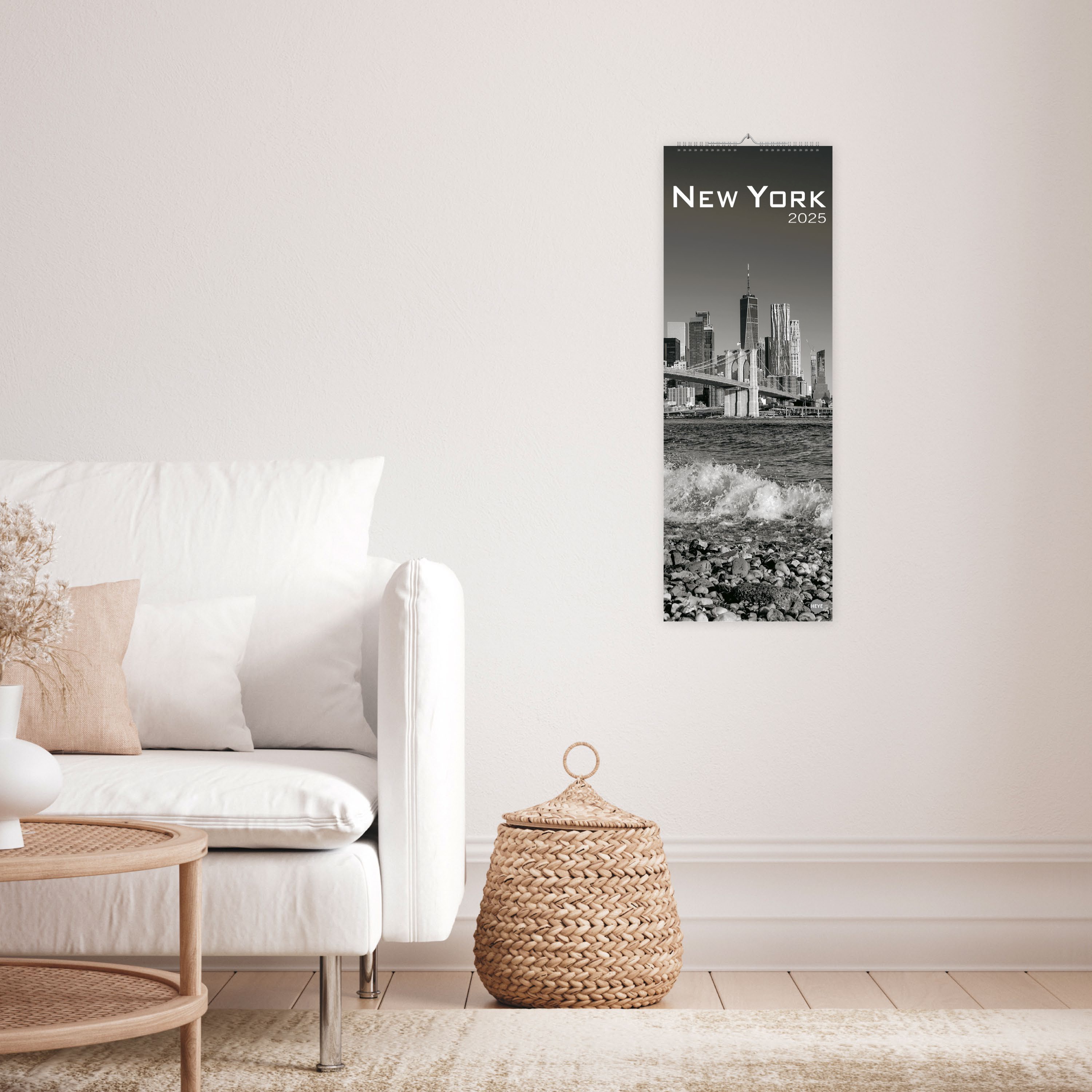 New York Vertical Kalender 2025