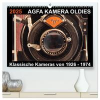 AGFA KAMERA OLDIES Klassische Kameras von 1926 - 1974 (hochwertiger Premium Wandkalender 2025 DIN A2 quer), Kunstdruck in Hochglanz