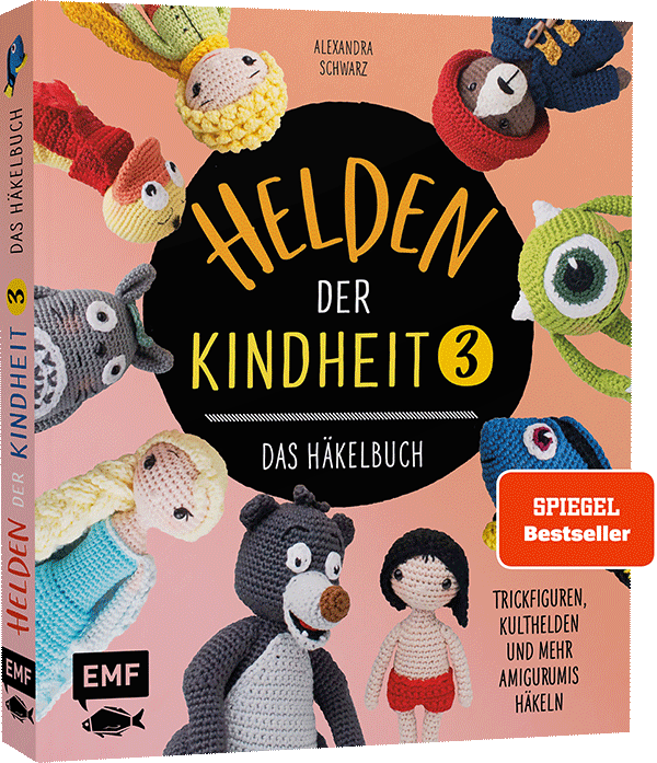 Helden der Kindheit 3 – Das Häkelbuch – Band 3