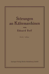 Störungen an Kältemaschinen