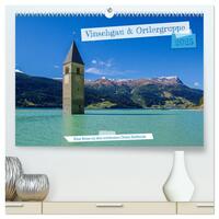 Vinschgau & Ortleralpen (hochwertiger Premium Wandkalender 2025 DIN A2 quer), Kunstdruck in Hochglanz