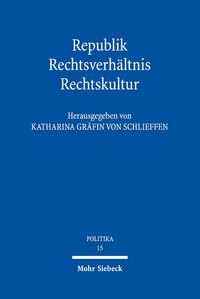 Republik - Rechtsverhältnis - Rechtskultur