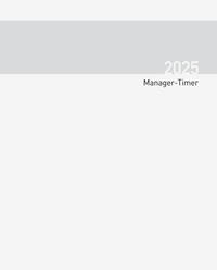 Buchkalender Manager-Timer Einlage 2025