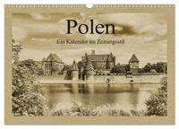 Polen – Ein Kalender im Zeitungsstil (Wandkalender 2025 DIN A3 quer), CALVENDO Monatskalender