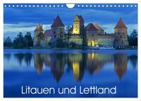 Litauen und Lettland (Wandkalender 2025 DIN A4 quer), CALVENDO Monatskalender