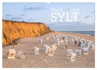 Nordsee Insel Sylt (Wandkalender 2025 DIN A2 quer), CALVENDO Monatskalender