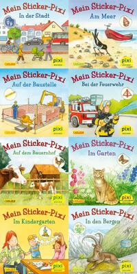 Pixi-8er-Set 199: Meine Sticker-Pixis (8x1 Exemplar)