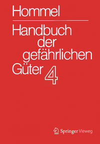 Handbuch der gefährlichen Güter. Band 4: Merkblätter 1206-1612