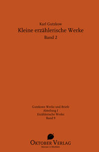 Kleine erzählerische Werke Band 2