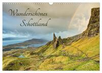 Wunderschönes Schottland (Wandkalender 2025 DIN A3 quer), CALVENDO Monatskalender