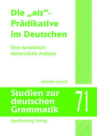 Die "als"-Prädikative im Deutschen