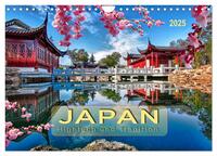 Japan - Hightech und Tradition (Wandkalender 2025 DIN A4 quer), CALVENDO Monatskalender