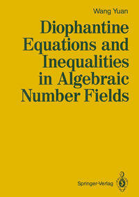 Diophantine Equations and Inequalities in Algebraic Number Fields