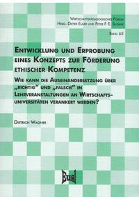 Entwicklung und Erprobung eines Konzepts zur Förderung ethischer Kompetenz