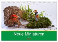 Neue Miniaturen - Klein ganz groß 2.0 (Wandkalender 2025 DIN A4 quer), CALVENDO Monatskalender