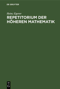 Repetitorium der höheren Mathematik