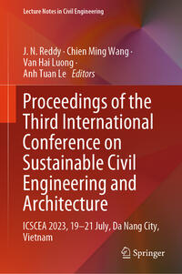 Proceedings of the Third International Conference on Sustainable Civil Engineering and Architecture