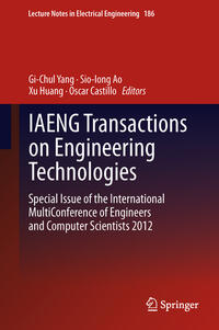 IAENG Transactions on Engineering Technologies