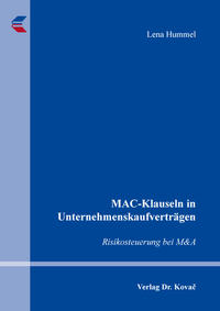 MAC-Klauseln in Unternehmenskaufverträgen