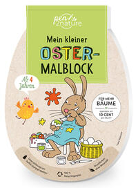 Mein kleiner Oster-Malblock für Kinder ab 4 Jahren