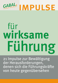 Wirksame Führung