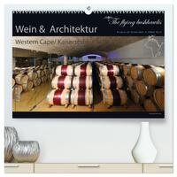 Wein & Architektur 2025 (hochwertiger Premium Wandkalender 2025 DIN A2 quer), Kunstdruck in Hochglanz