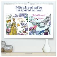 Märchenhafte Inspirationen (hochwertiger Premium Wandkalender 2025 DIN A2 quer), Kunstdruck in Hochglanz