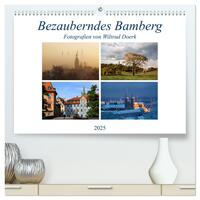 Bezauberndes Bamberg (hochwertiger Premium Wandkalender 2025 DIN A2 quer), Kunstdruck in Hochglanz