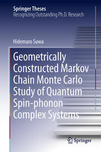 Geometrically Constructed Markov Chain Monte Carlo Study of Quantum Spin-phonon Complex Systems