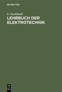 Lehrbuch der Elektrotechnik