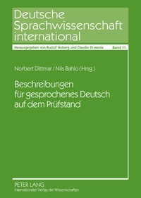 Beschreibungen für gesprochenes Deutsch auf dem Prüfstand