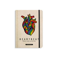 matabooks - Pride Collection Nari Notizbuch A5 "Heartbeat" (punktiert, farbig)