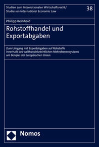 Rohstoffhandel und Exportabgaben