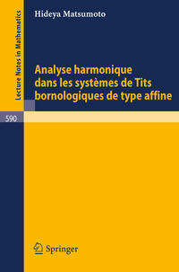 Analyse Harmonique dans les Systemes de Tits Bornologique de Type Affine