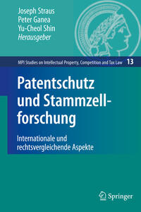 Patentschutz und Stammzellforschung