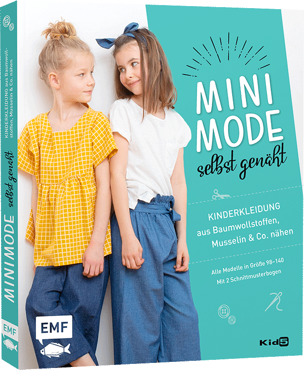 Minimode selbst genäht – Kinderkleidung aus Baumwollstoffen, Musselin und Co. nähen