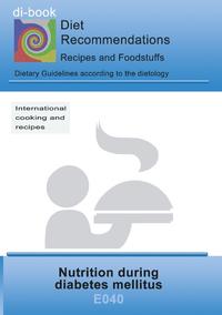 Nutrition during diabetes mellitus