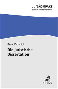 Die juristische Dissertation