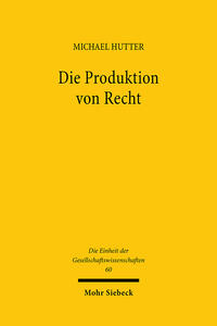 Die Produktion von Recht