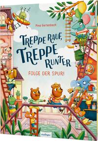 Treppe rauf, Treppe runter – Folge der Spur!