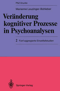 Veränderung kognitiver Prozesse in Psychoanalysen