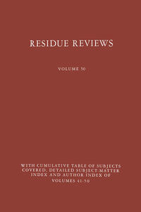 Residue Reviews